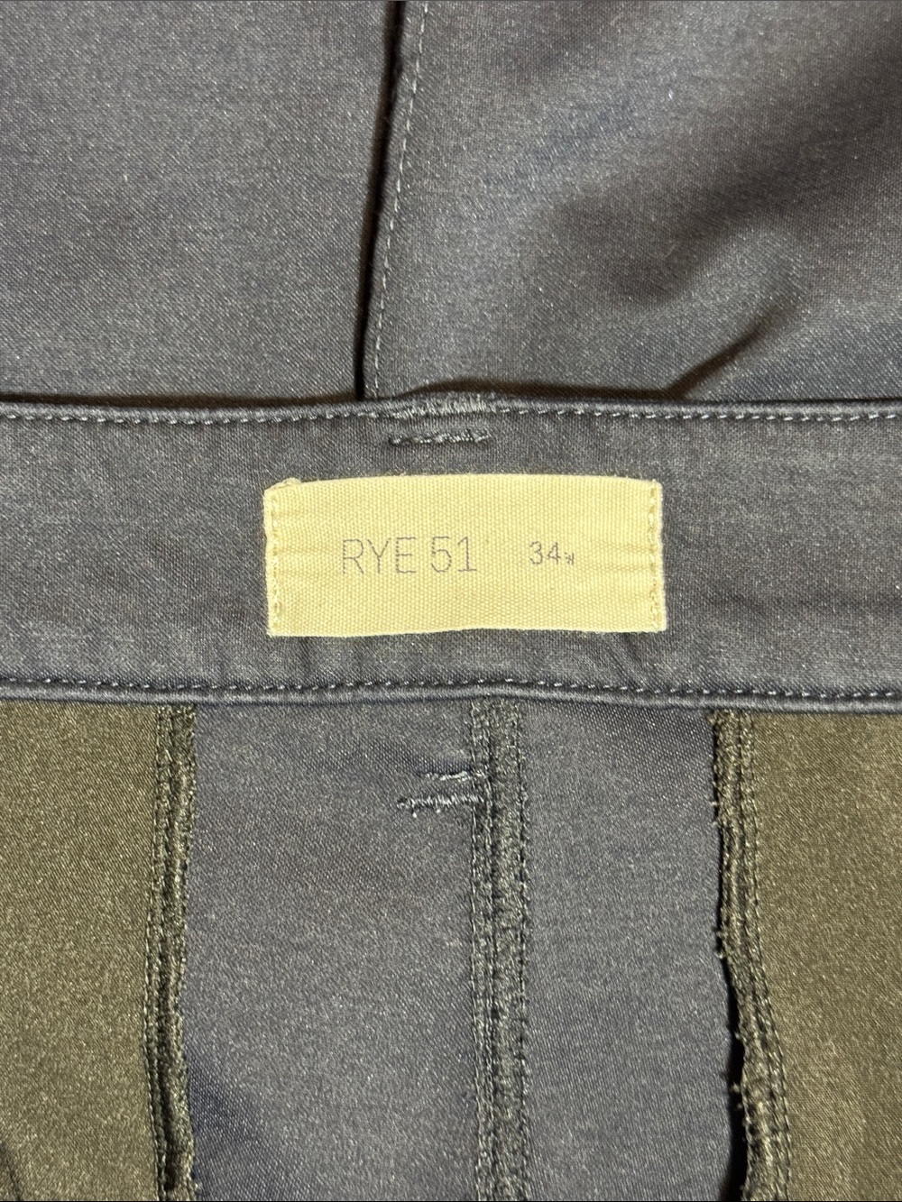 Rye 51 The Voyager Performance Men’s size 34 6-Pocket Pant Navy - Picture 8 of 8